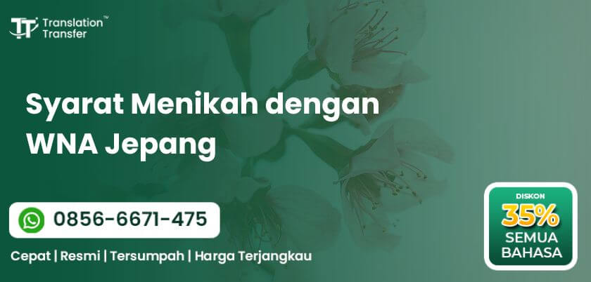 Syarat Menikah dengan WNA Jepang