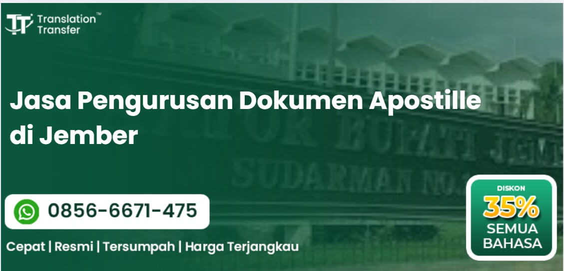 Jasa Pengurusan Dokumen Apostille di Jember