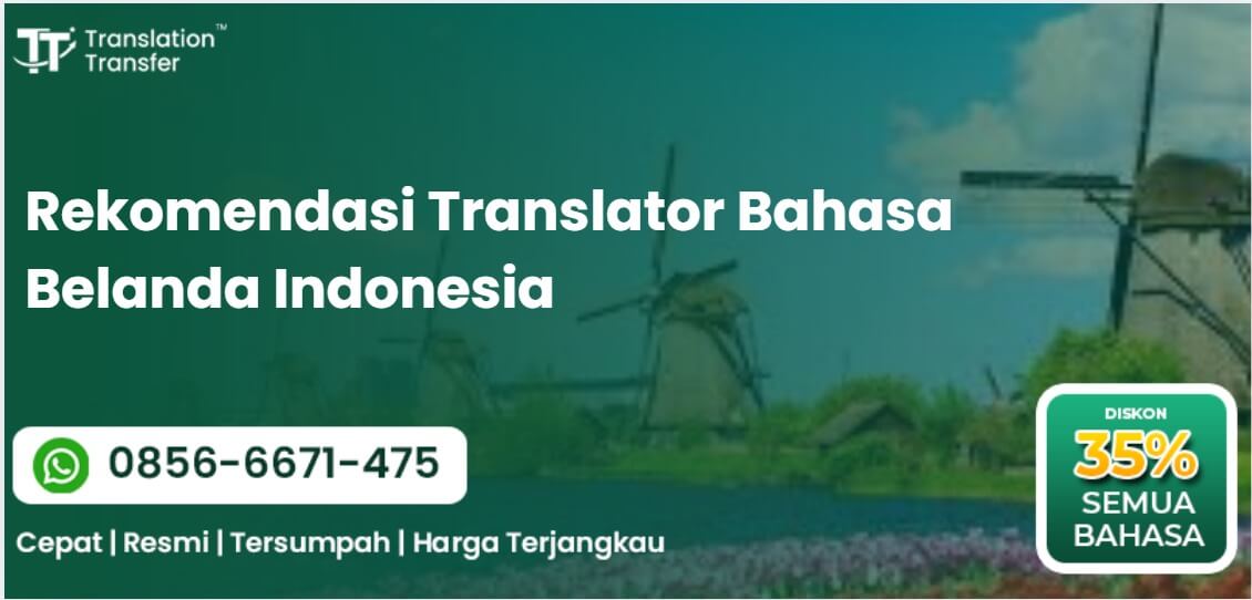 Rekomendasi Translator Bahasa Belanda Indonesia