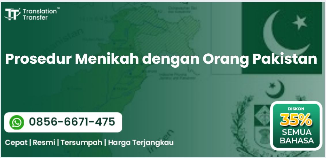 Prosedur Menikah dengan Orang Pakistan