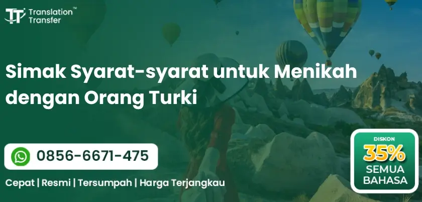 Simak Syarat-syarat untuk Menikah dengan Orang Turki
