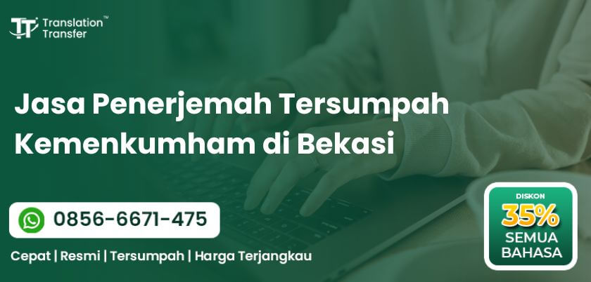 Jasa Penerjemah Tersumpah Kemenkumham