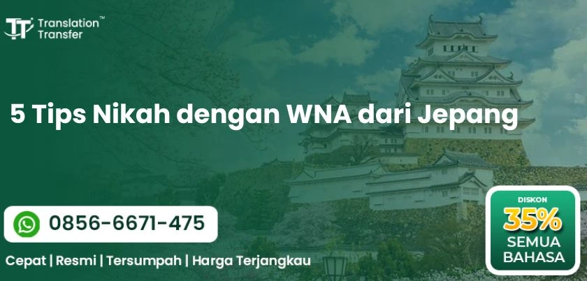 5 Tips Nikah dengan WNA dari Jepang