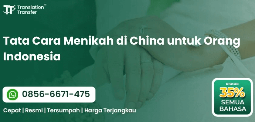 Tata Cara Menikah di China untuk Orang Indonesia