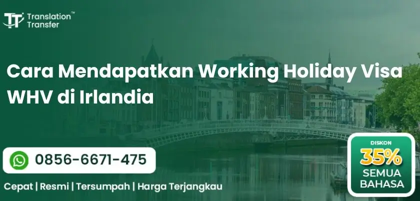 Working Holiday Visa WHV di Irlandia