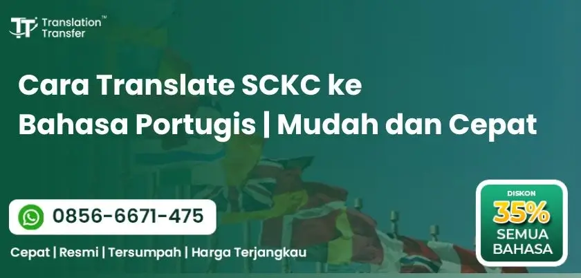 Cara Translate SCKC ke Bahasa Portugis Mudah dan Cepat