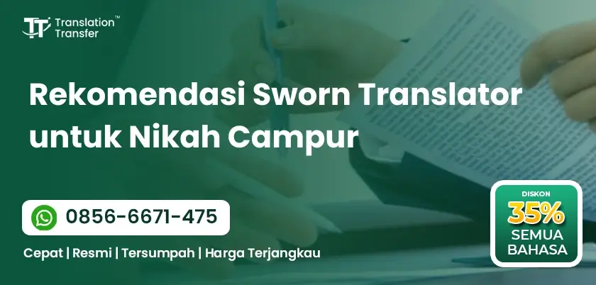 Rekomendasi Sworn Translator untuk Nikah Campur