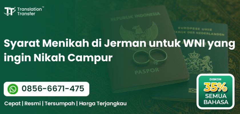 Menikah di Jerman untuk WNI