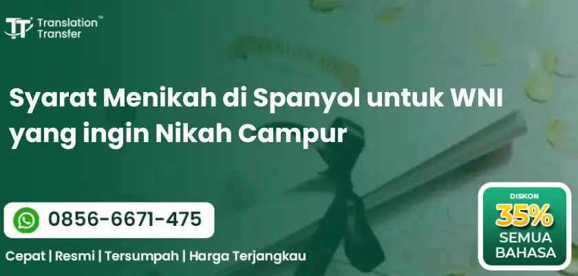 Syarat Menikah di Spanyol untuk WNI yang ingin Nikah Campur