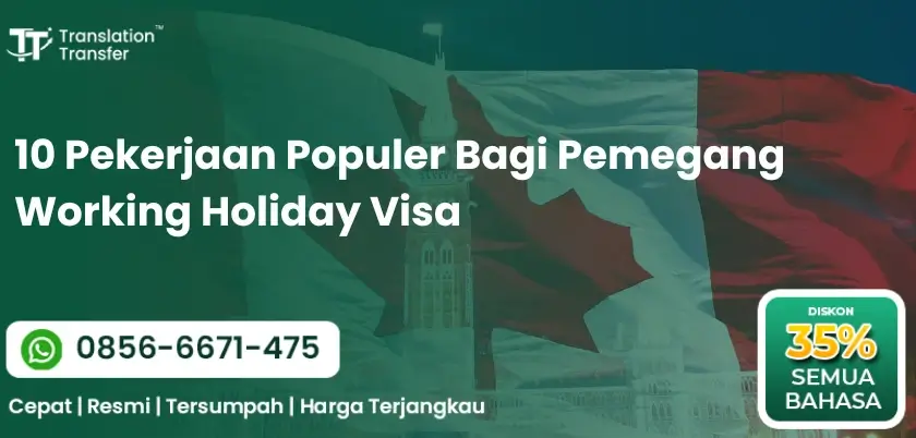 Cara Mendapatkan Working Holiday Visa WHV di Kanada