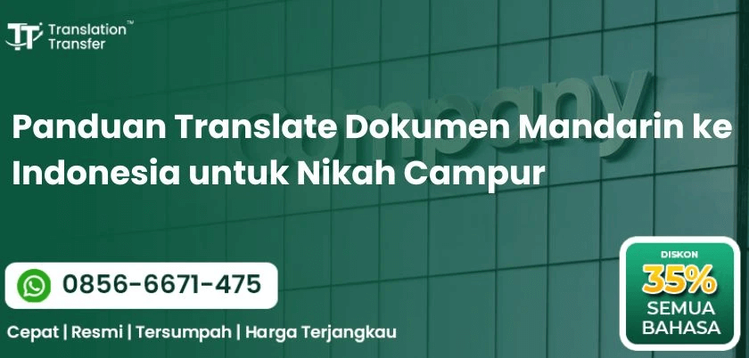 Panduan Translate Dokumen Mandarin ke Indonesia untuk Nikah Campur