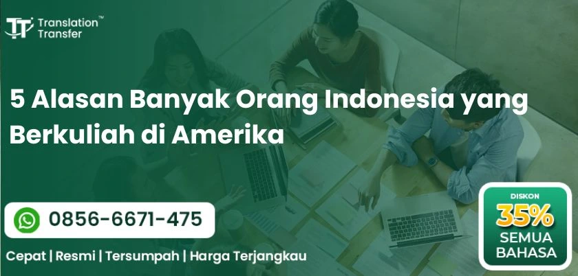 5 Alasan Banyak Orang Indonesia yang Berkuliah di Amerika