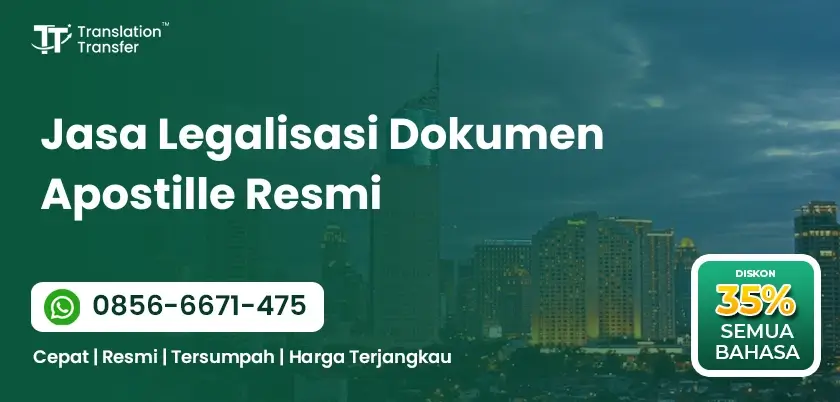 Jasa Legalisasi Dokumen Apostille Resmi