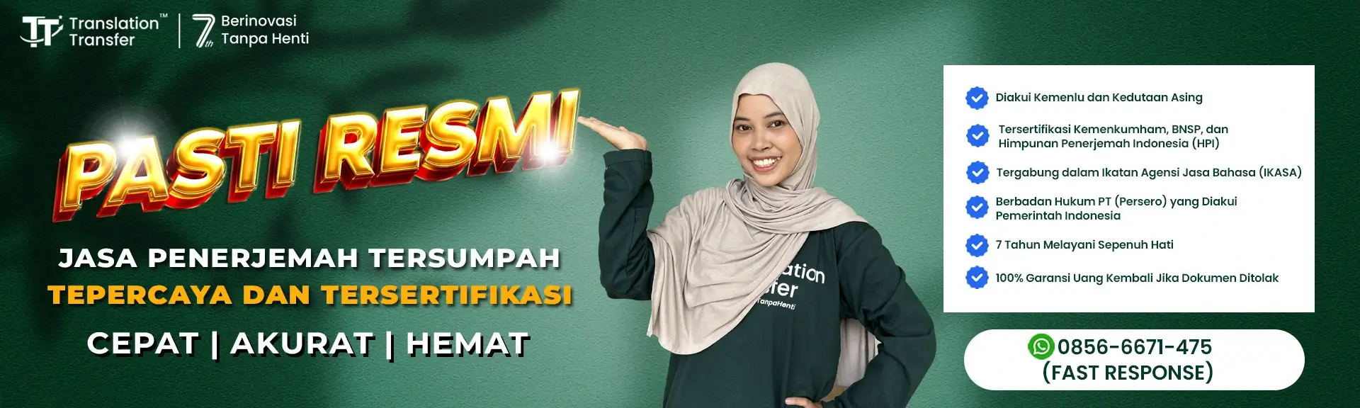 Penerjemah Tersumpah Inggris Indonesia 1 Lembar di Malang