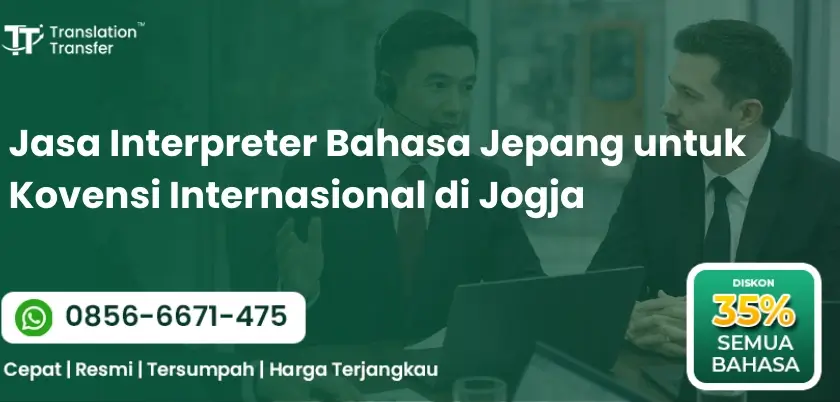 Interpreter Bahasa Jepang untuk Kovensi Internasional di Jogja