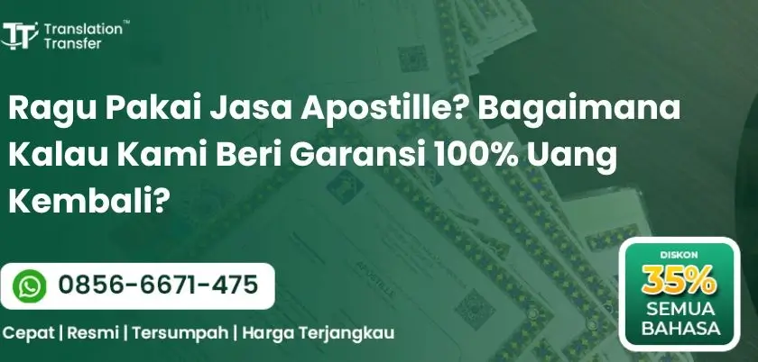 Ragu Pakai Jasa Apostille