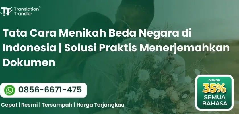 Tata Cara Menikah Beda Negara di Indonesia