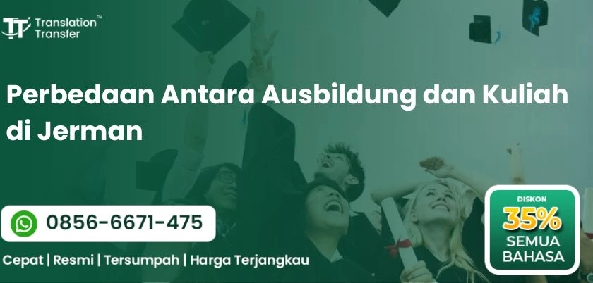 Perbedaan Antara Ausbildung dan Kuliah di Jerman