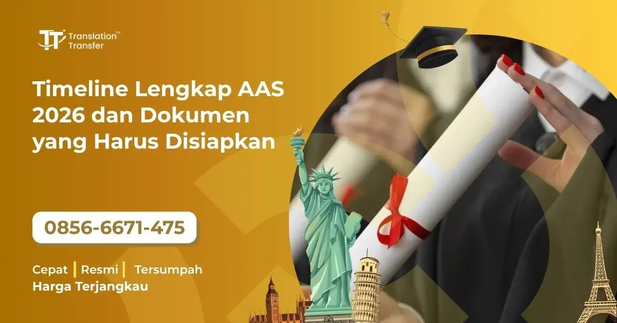 Timeline Lengkap AAS 2026 dan Dokumen yang Harus Disiapkan