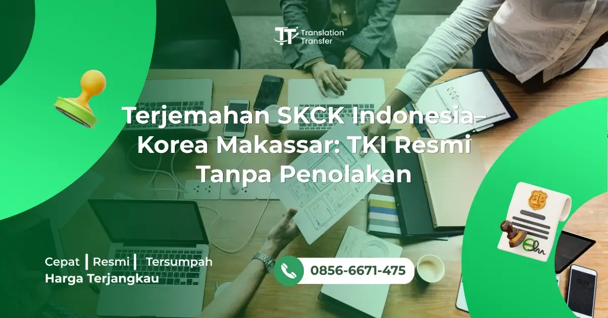 Terjemahan Akta Nikah Indonesia–Korea Makassar: Spouse Visa Anti Tolak