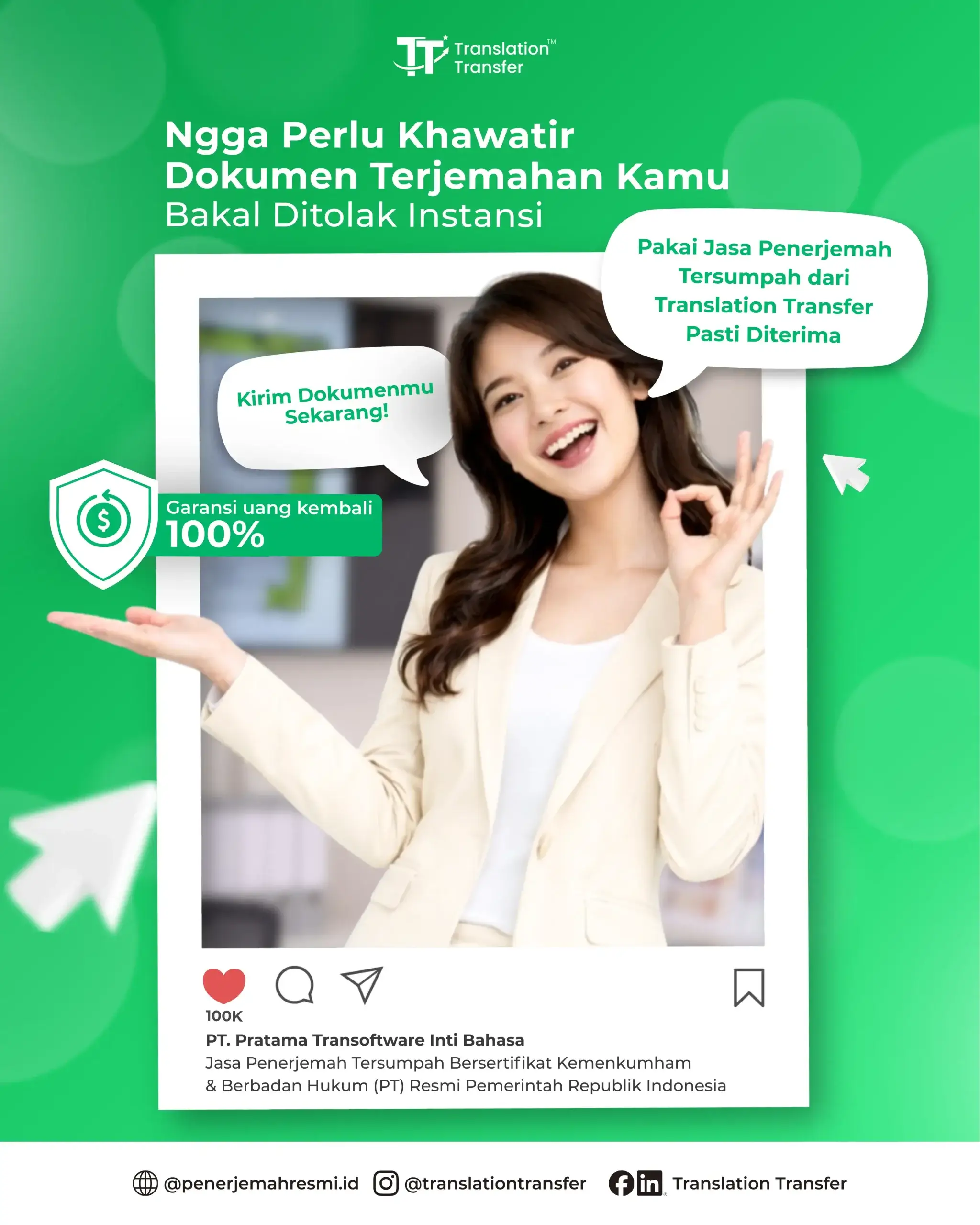 Penerjemah Dokumen Kerja Luar Negeri Tersumpah & Cepat