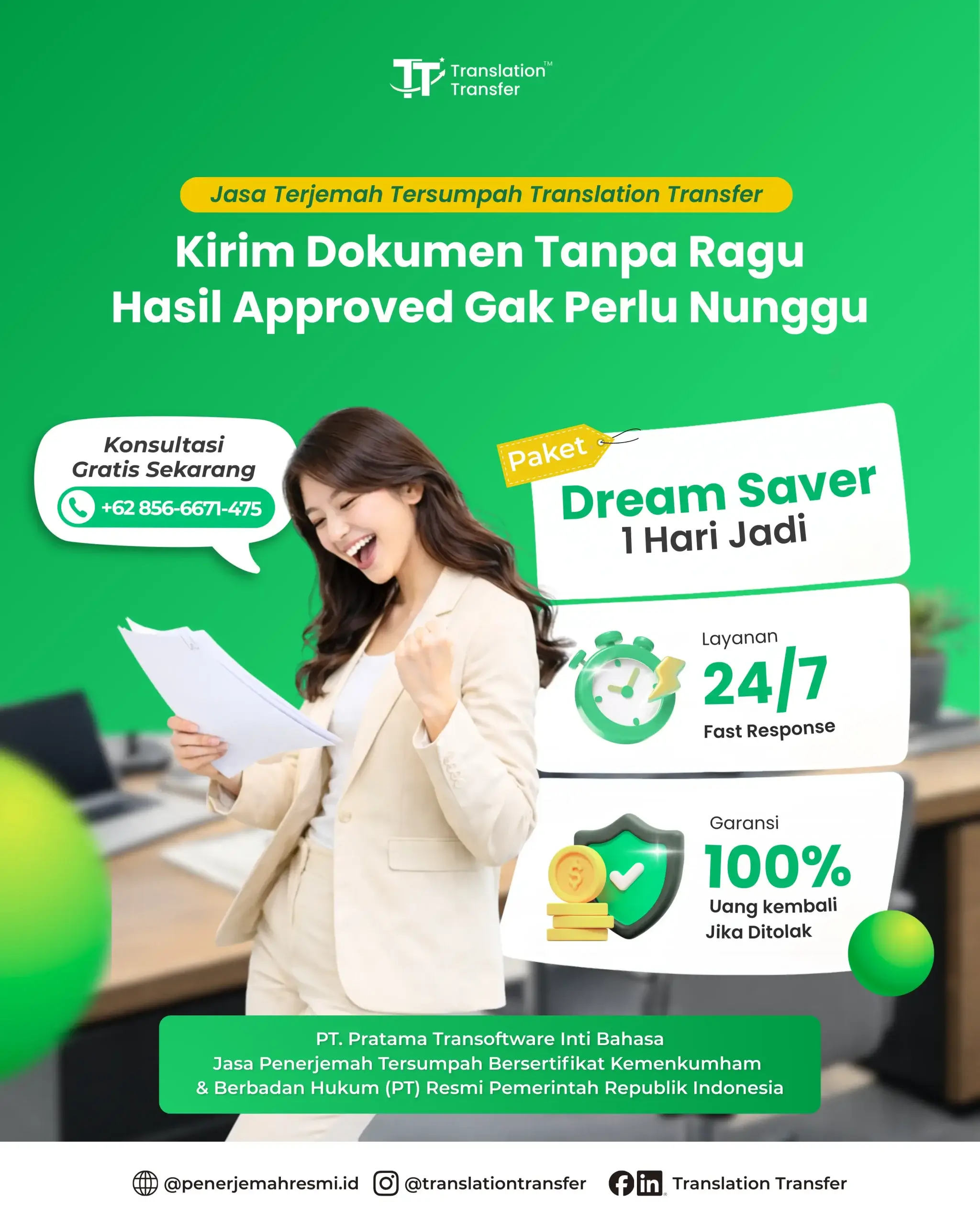 Jasa Sworn Translator Resmi, Cepat, Legal & Bergaransi