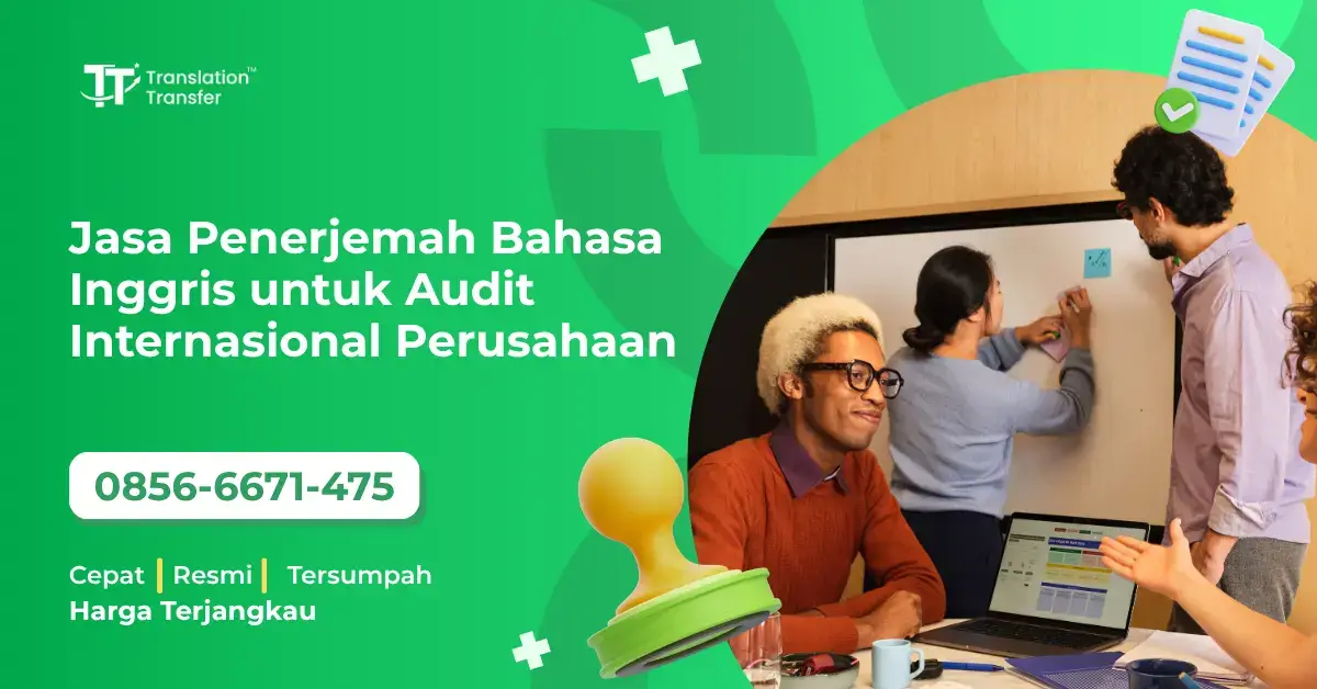 Jasa Penerjemah Bahasa Inggris untuk Audit