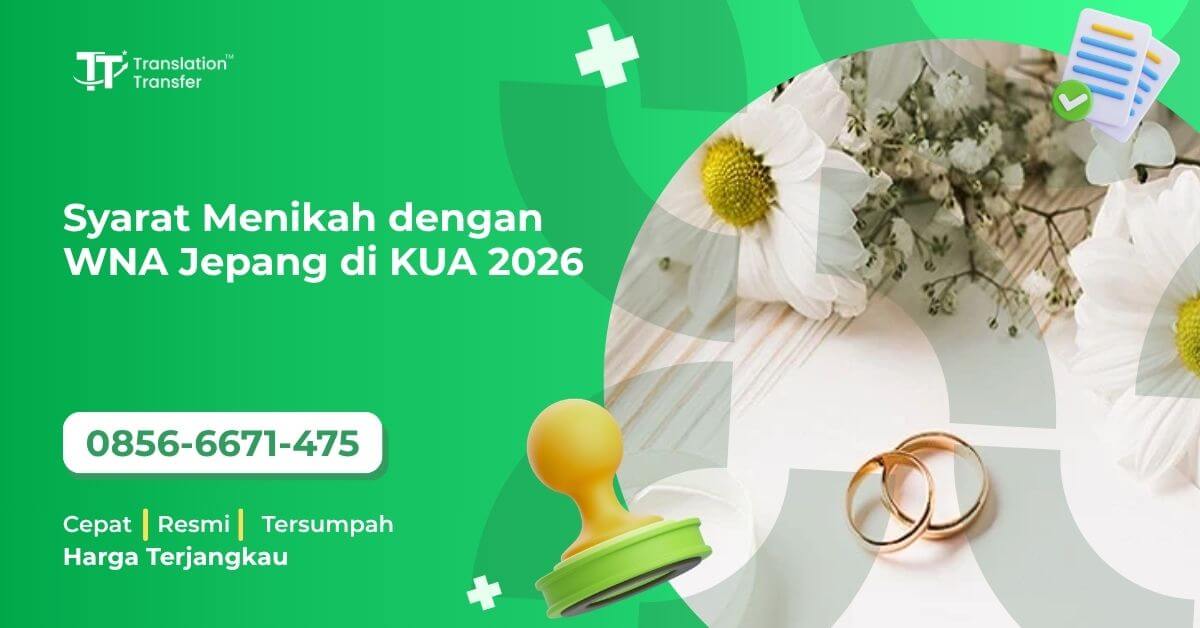 Syarat Menikah dengan WNA Jepang di KUA 2026