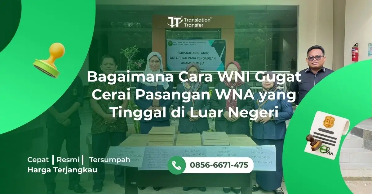 Bagaimana Cara WNI Gugat Cerai Pasangan WNA yang Tinggal di Luar Negeri