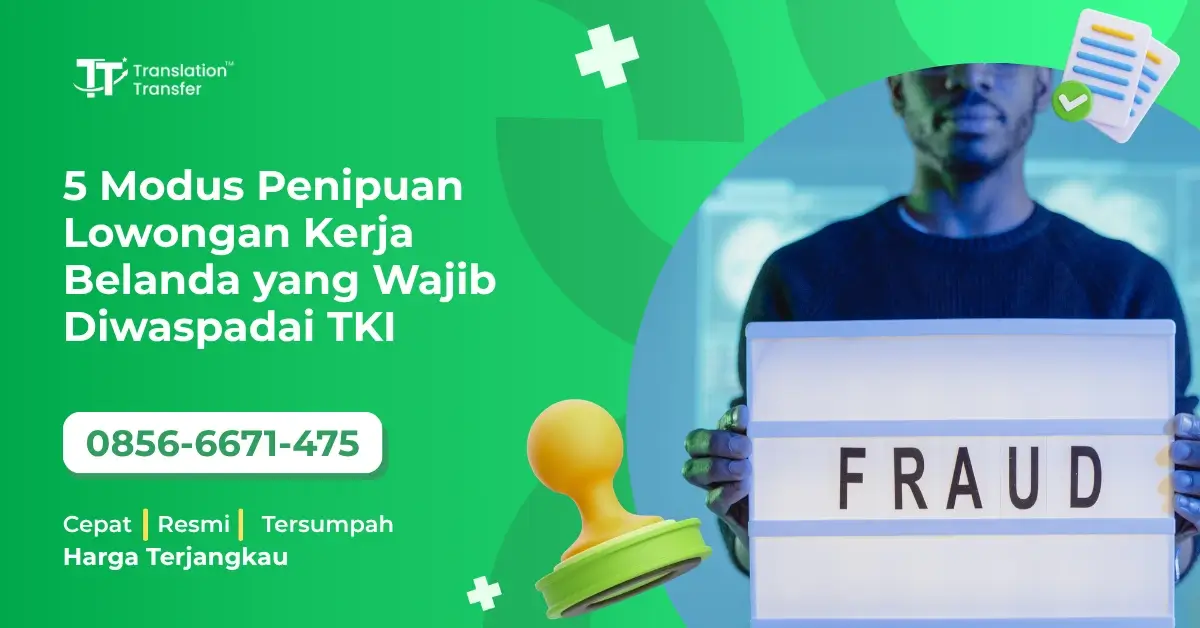 5 Modus Penipuan Lowongan Kerja Belanda yang Wajib Diwaspadai TKI