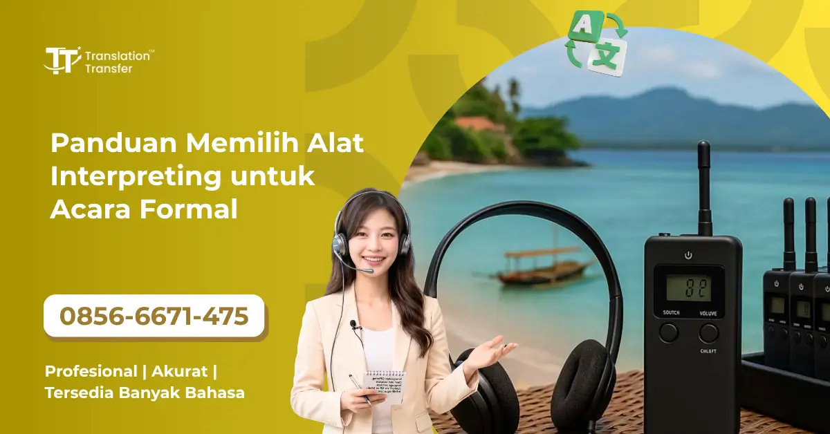 Panduan Memilih Alat Interpreting untuk Acara Formal