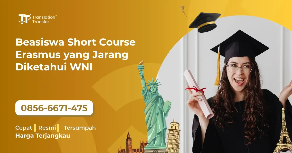 Beasiswa Short Course Erasmus yang Jarang Diketahui WNI