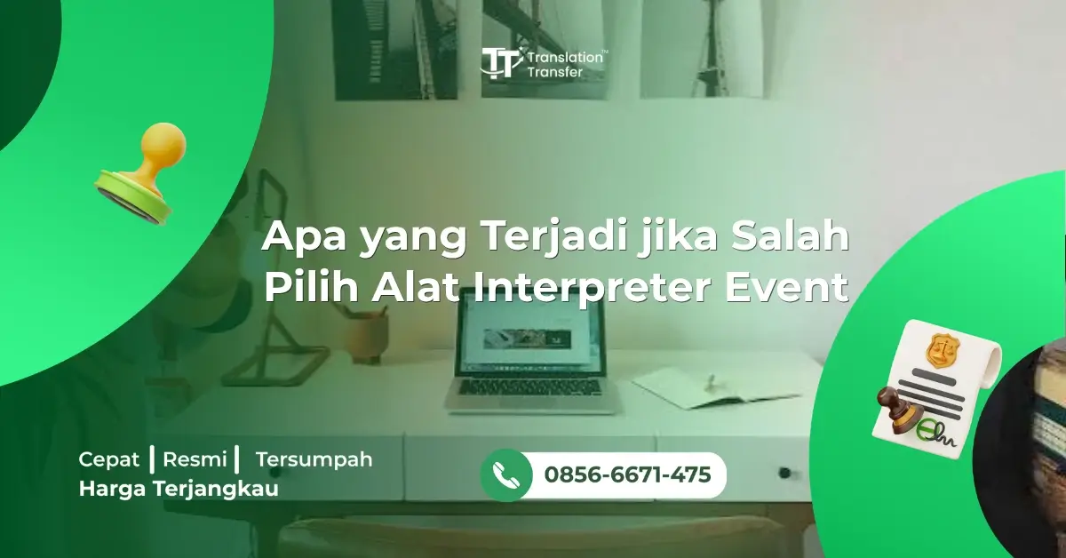 Apa yang Terjadi jika Salah Pilih Alat Interpreter Event