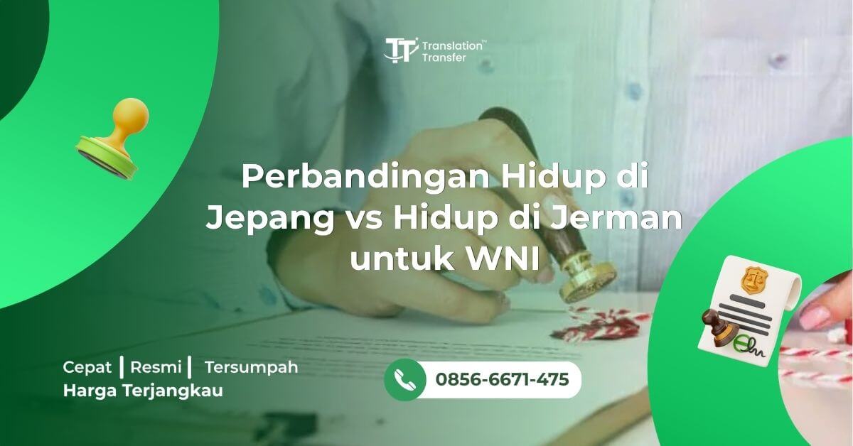 Perbandingan Hidup di Jepang vs Hidup di Jerman untuk WNI