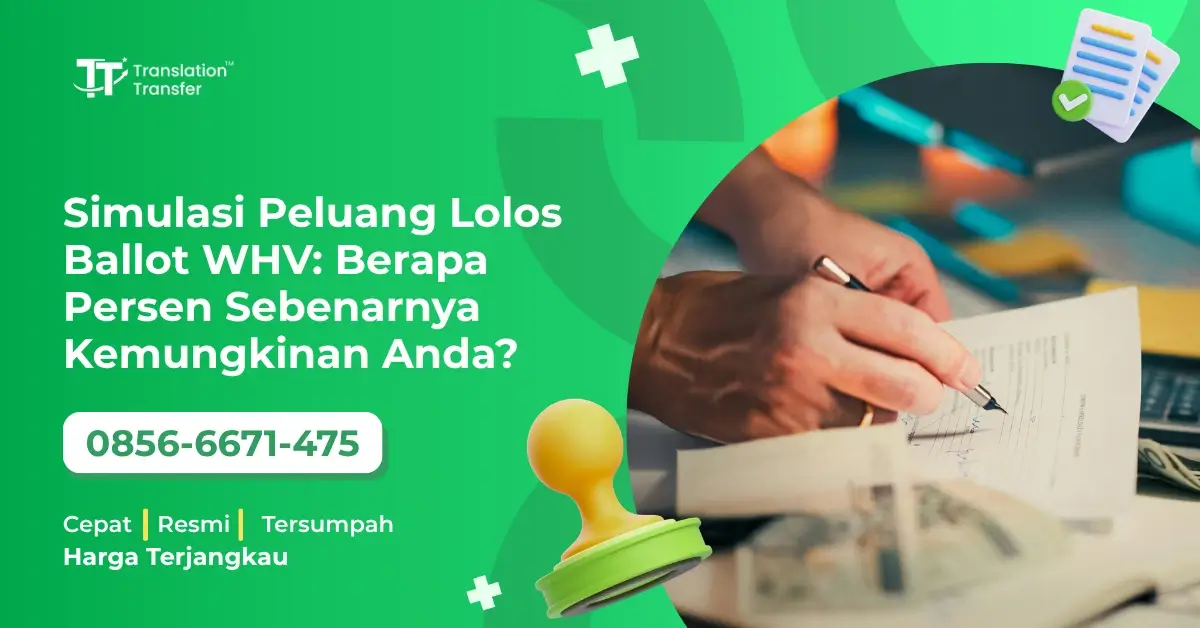 Simulasi Peluang Lolos Ballot WHV: Berapa Persen Sebenarnya Kemungkinan Anda?