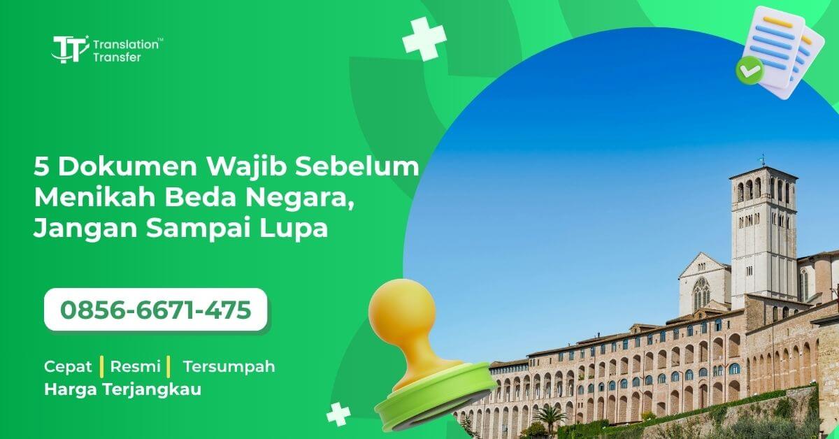 5 Dokumen Wajib Sebelum Menikah Beda Negara, Jangan Sampai Lupa