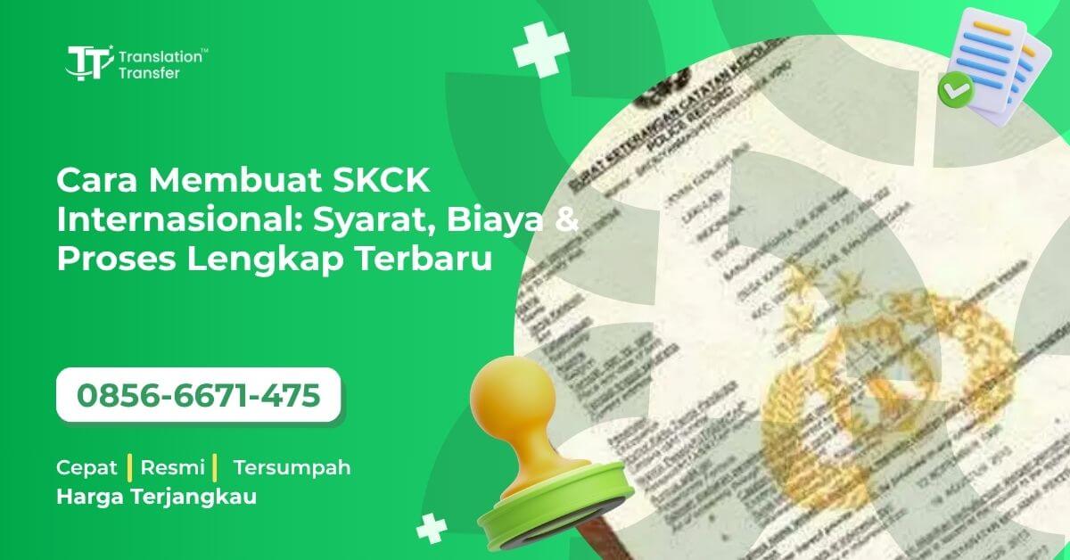 Cara Membuat SKCK Internasional