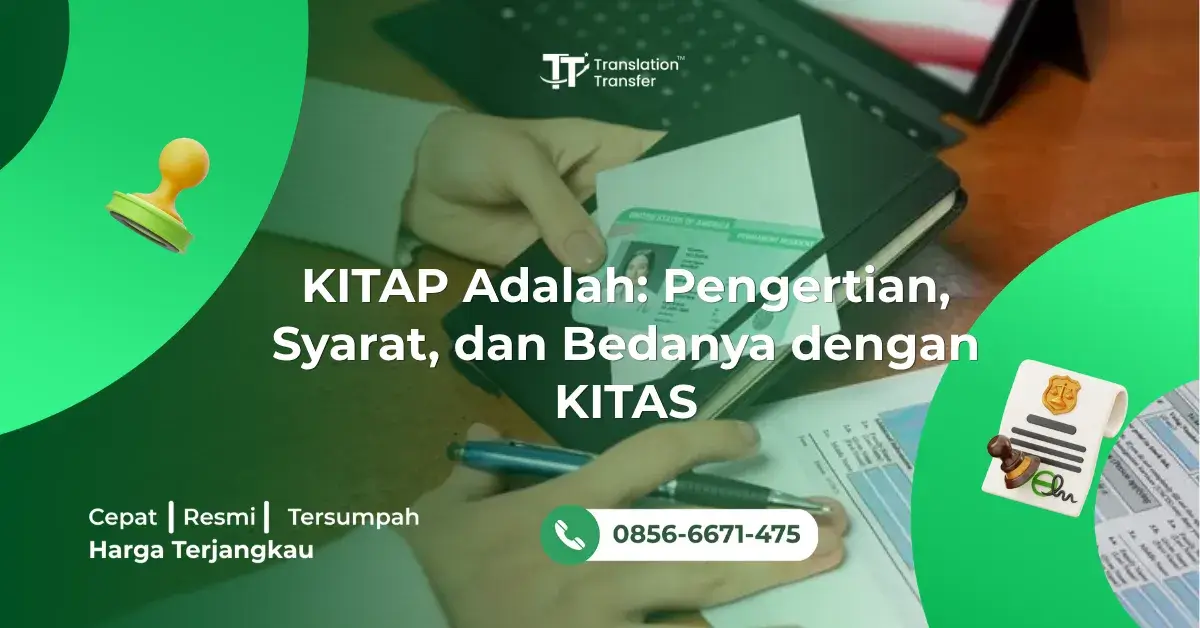 KITAP Adalah: Pengertian, Syarat, dan Bedanya dengan KITAS